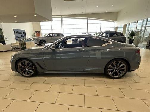 Slate Gray 2022 INFINITI Q60 3.0t Red Sport 400