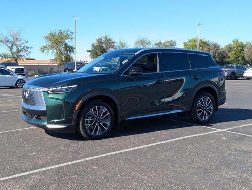 Deep Emerald 2026 INFINITI QX60 LUXE AWD