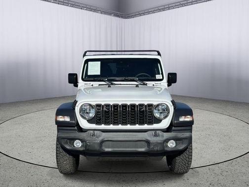 Bright White Clearcoat 2024 Jeep Wrangler Sport S
