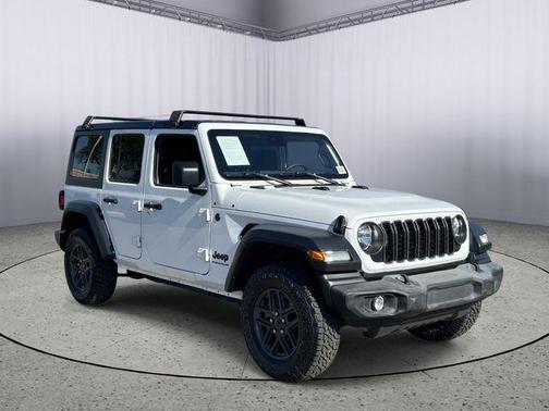 Bright White Clearcoat 2024 Jeep Wrangler Sport S