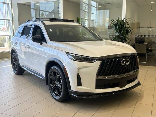 Radiant White 2026 INFINITI QX60 SPORT AWD
