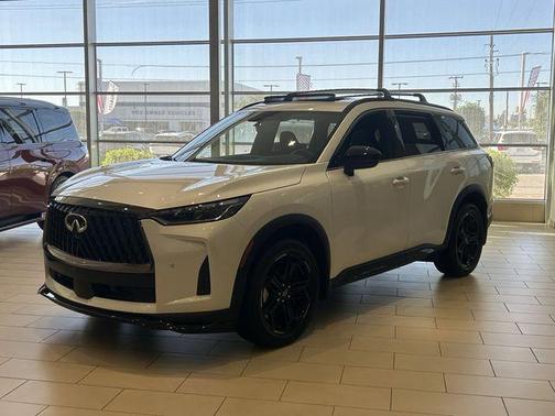 Radiant White 2026 INFINITI QX60 SPORT AWD