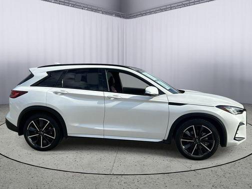 Radiant White 2023 INFINITI QX50 SPORT