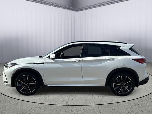 Radiant White 2023 INFINITI QX50 SPORT
