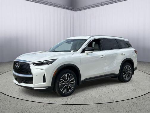 Radiant White 2027 INFINITI QX60 LUXE FWD