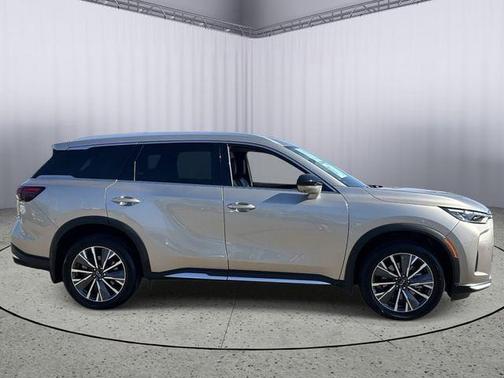 Warm Titanium 2026 INFINITI QX60 LUXE AWD