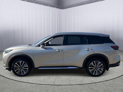 Warm Titanium 2026 INFINITI QX60 LUXE AWD