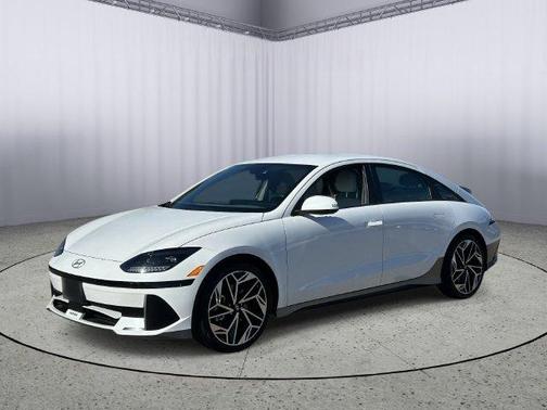 Serenity White 2023 Hyundai IONIQ 6 SEL