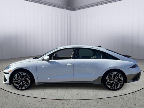 Serenity White 2023 Hyundai IONIQ 6 SEL