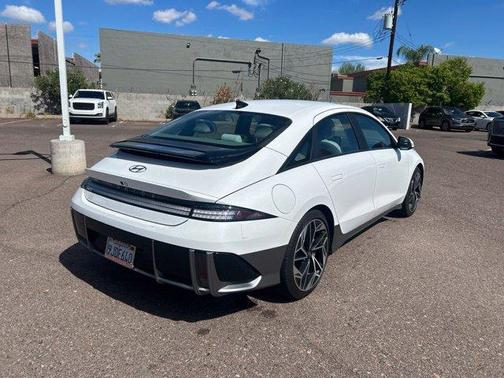 Serenity White 2023 Hyundai IONIQ 6 SEL