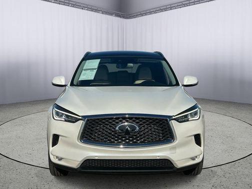 Majestic White 2019 INFINITI QX50 ESSENTIAL