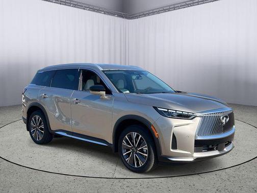 Warm Titanium 2026 INFINITI QX60 LUXE FWD