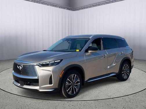 Warm Titanium 2026 INFINITI QX60 LUXE FWD