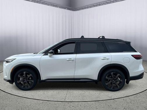 Radiant White/Black Obsidian 2026 INFINITI QX60 AUTOGRAPH