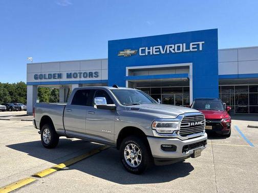 Billet Silver Metallic Clearcoat 2024 RAM 2500 Laramie Crew Cab 4x4 6'4' Box