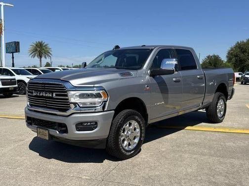 Billet Silver Metallic Clearcoat 2024 RAM 2500 Laramie Crew Cab 4x4 6'4' Box
