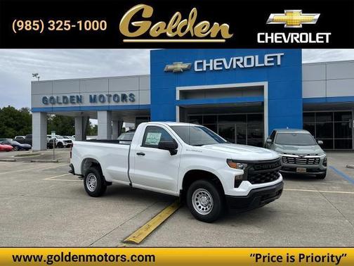 Summit White 2026 Chevrolet Silverado 1500 WT