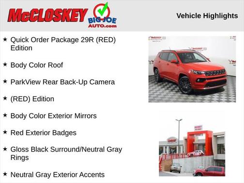 2023 Jeep Compass (RED) Edition 4x4