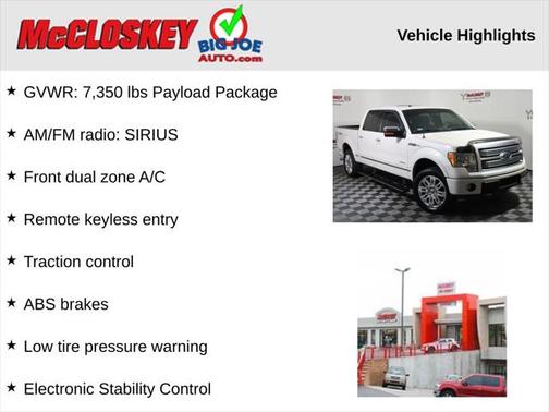 2012 Ford F-150 Platinum