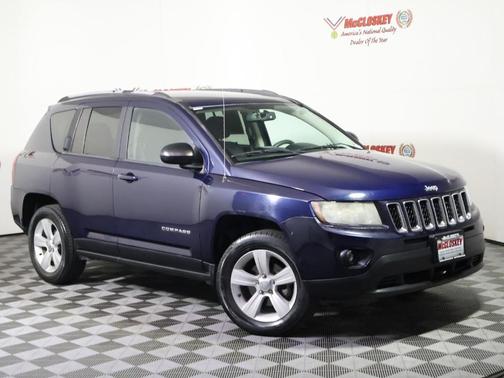 True Blue Pearlcoat 2016 Jeep Compass Sport