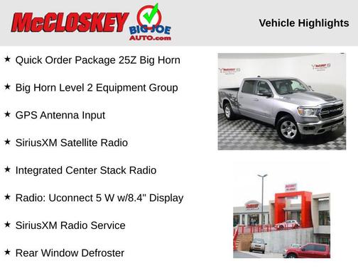 2022 RAM 1500 Big Horn/Lone Star