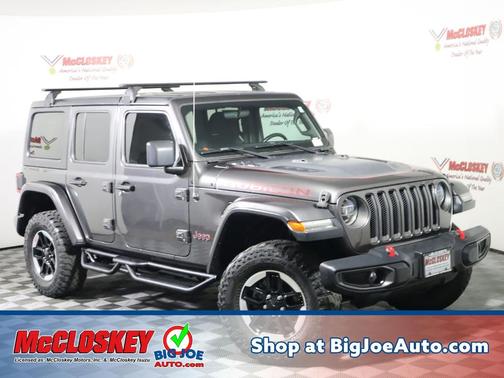 Granite Crystal Clearcoat Metallic 2018 Jeep Wrangler Unlimited Rubicon