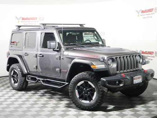 Granite Crystal Clearcoat Metallic 2018 Jeep Wrangler Unlimited Rubicon
