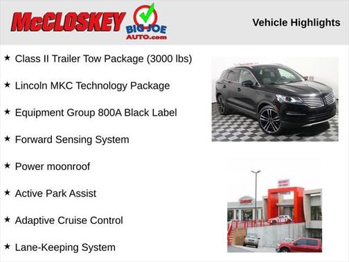 2017 Lincoln MKC Black Label