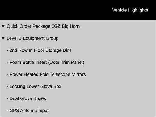 2023 RAM 2500 Big Horn Crew Cab 4x4 8' Box