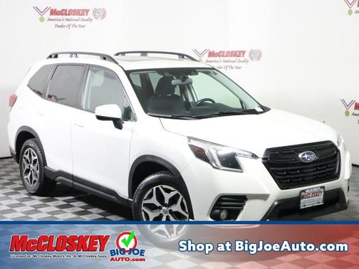 Crystal White Pearl 2022 Subaru Forester Premium