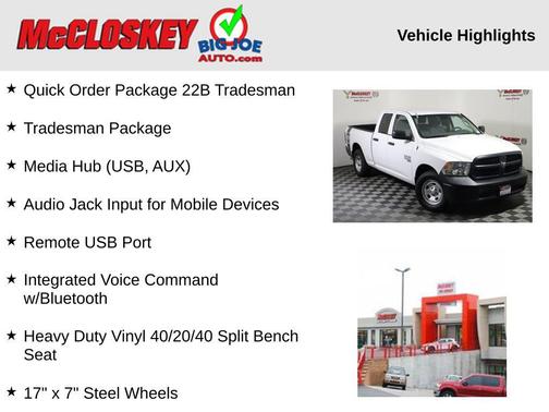 2019 RAM 1500 Tradesman
