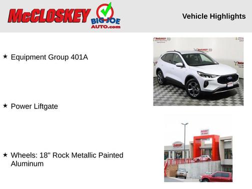 2025 Ford Escape ST-Line Select