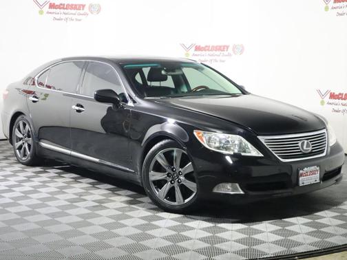 Black 2009 Lexus LS 460 L