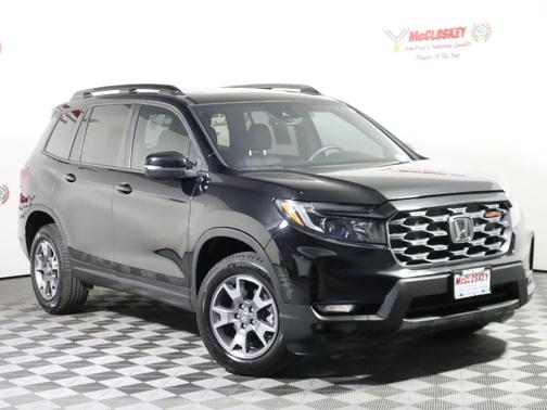 Black 2022 Honda Passport TrailSport