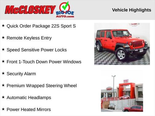 2023 Jeep Wrangler Sport S