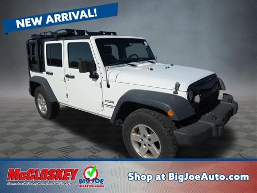 Bright White Clearcoat 2014 Jeep Wrangler Unlimited Sport