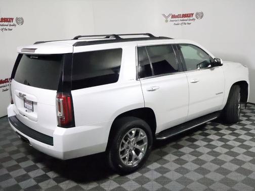 White Frost Tri-Coat 2016 GMC Yukon SLT