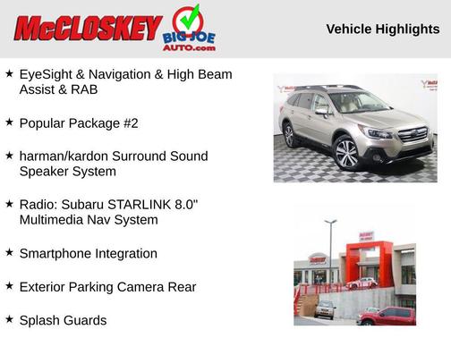 2018 Subaru Outback 3.6R Limited