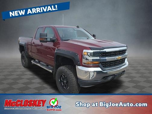 Red 2017 Chevrolet Silverado 1500 LT