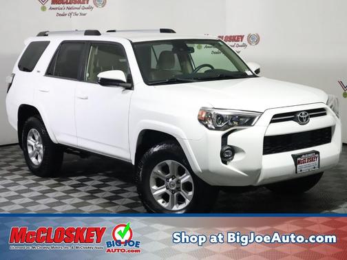 Super White 2021 Toyota 4Runner SR5