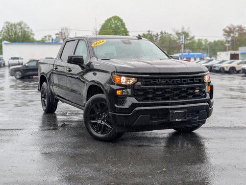 Black 2024 Chevrolet Silverado 1500 Custom