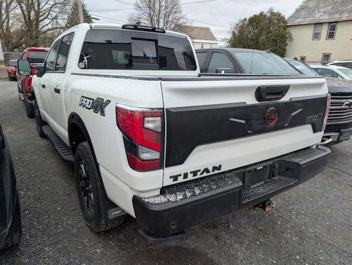 Glacier White 2024 Nissan Titan PRO-4X