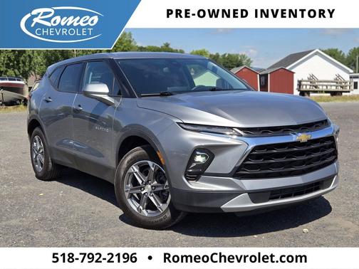 Sterling Gray Metallic 2023 Chevrolet Blazer 2LT