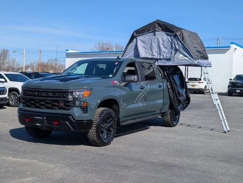 Cypress Gray 2026 Chevrolet Silverado 1500 Custom Trail Boss