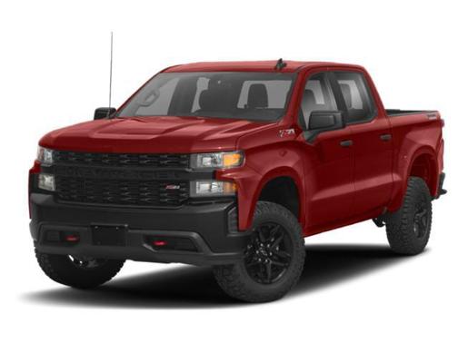 Northsky Blue Metallic 2021 Chevrolet Silverado 1500 Custom Trail Boss
