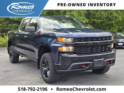 Northsky Blue Metallic 2021 Chevrolet Silverado 1500 Custom Trail Boss