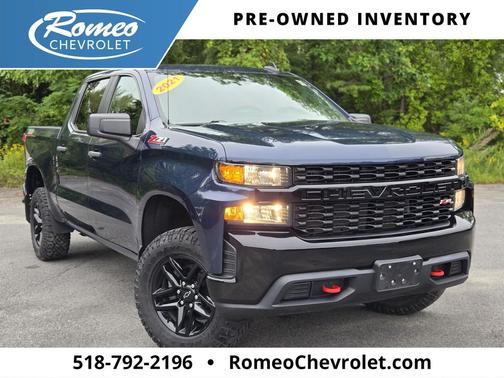 Northsky Blue Metallic 2021 Chevrolet Silverado 1500 Custom Trail Boss