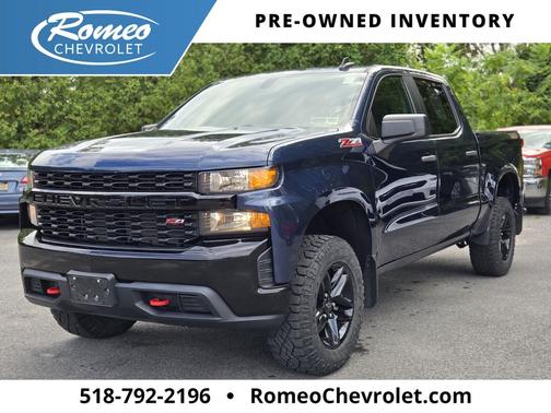 Northsky Blue Metallic 2021 Chevrolet Silverado 1500 Custom Trail Boss
