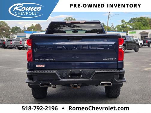 Northsky Blue Metallic 2021 Chevrolet Silverado 1500 Custom Trail Boss