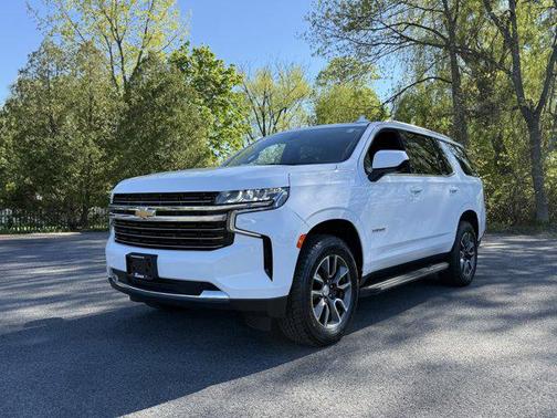 Summit White 2021 Chevrolet Tahoe LT